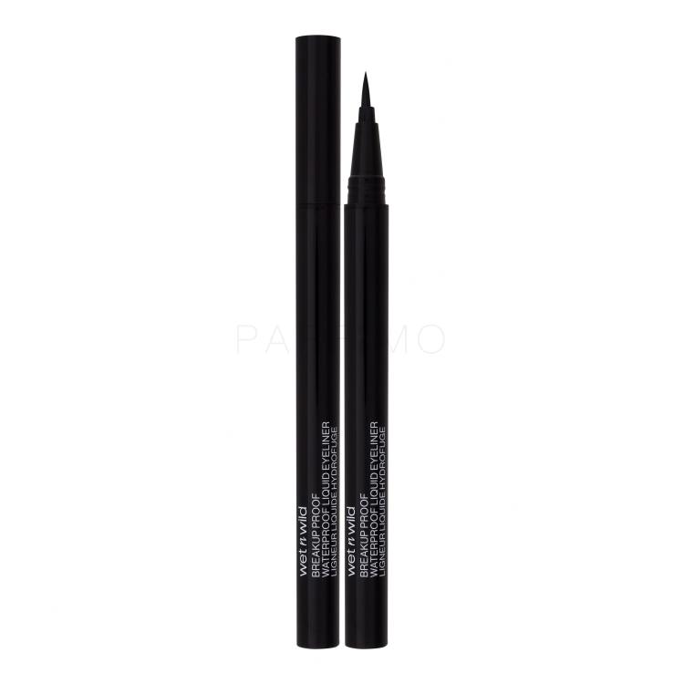 Wet n Wild Breakup Proof Waterproof Liquid Eyeliner Eyeliner donna 0,9 ml Tonalità Ultra Black