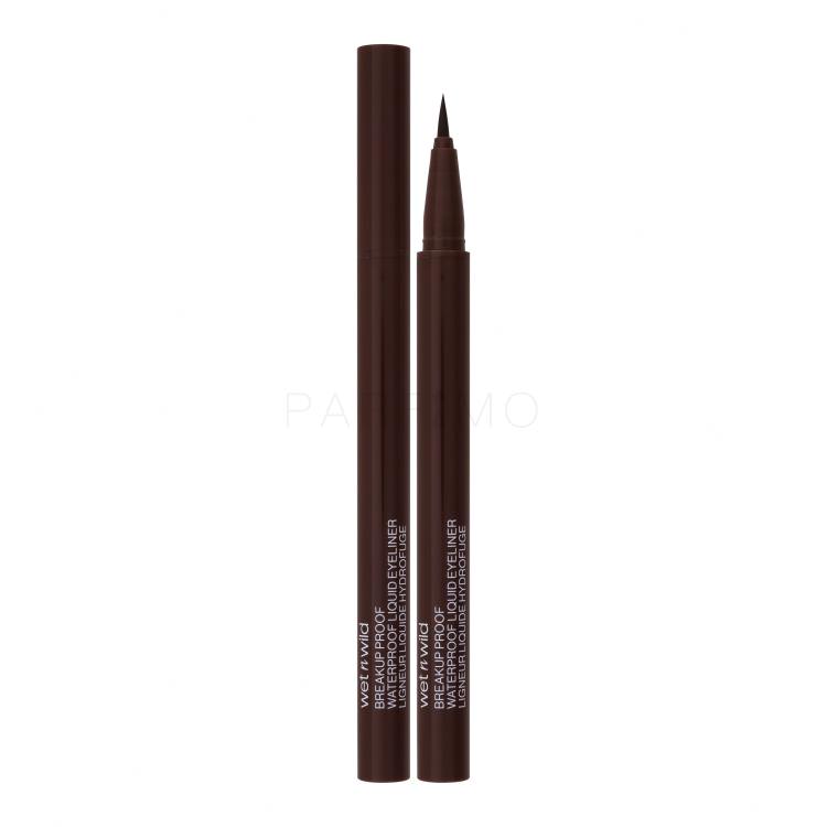 Wet n Wild Breakup Proof Waterproof Liquid Eyeliner Eyeliner donna 0,9 ml Tonalità Brown