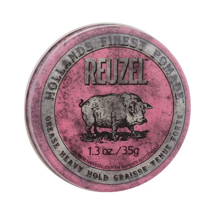 Reuzel Hollands Finest Pomade Grease Heavy Hold Cera per capelli uomo 35 g