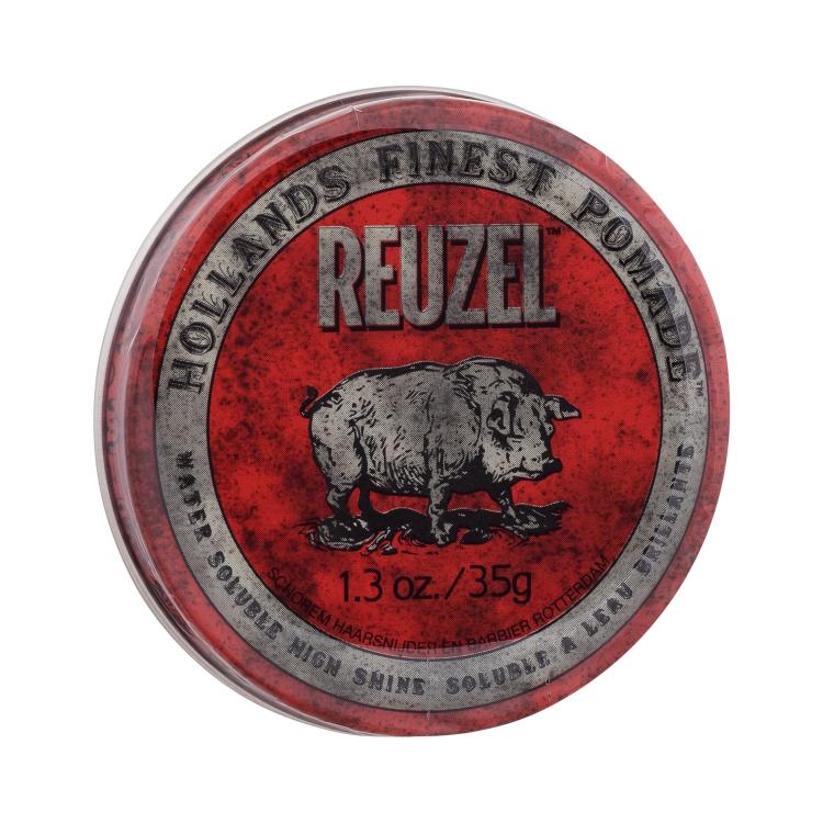 Reuzel Hollands Finest Pomade Water Soluble High Shine Gel per capelli uomo 35 g