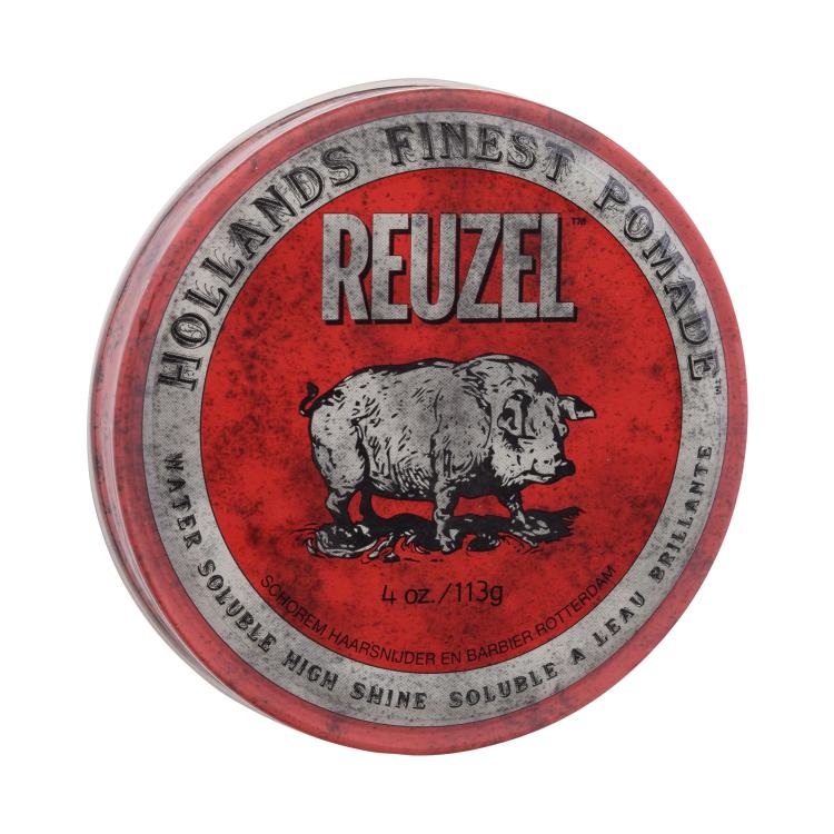 Reuzel Hollands Finest Pomade Water Soluble High Shine Gel per capelli uomo 113 g