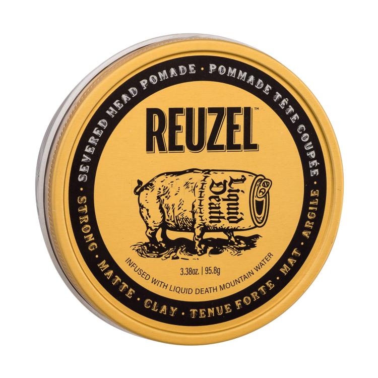 Reuzel Severed Head Pomade Strong Matte Clay Styling capelli uomo 95 g