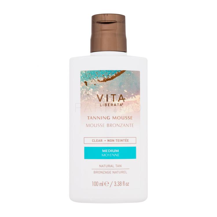 Vita Liberata Tanning Mousse Clear Prodotti autoabbronzanti donna 100 ml Tonalità Medium