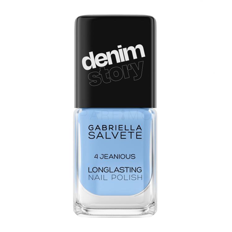 Gabriella Salvete Denim Story Longlasting Nail Polish Smalto per le unghie donna 11 ml Tonalità 04 Jeanious