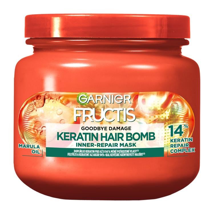 Garnier Fructis Goodbye Damage Keratin Hair Bomb Maschera per capelli donna 320 ml