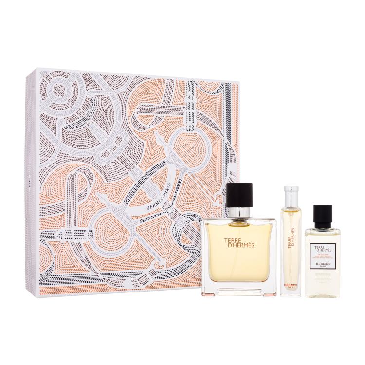 Hermes Terre d´Hermès Pacco regalo profumo 75 ml + profumo 15 ml + gel doccia 40 ml