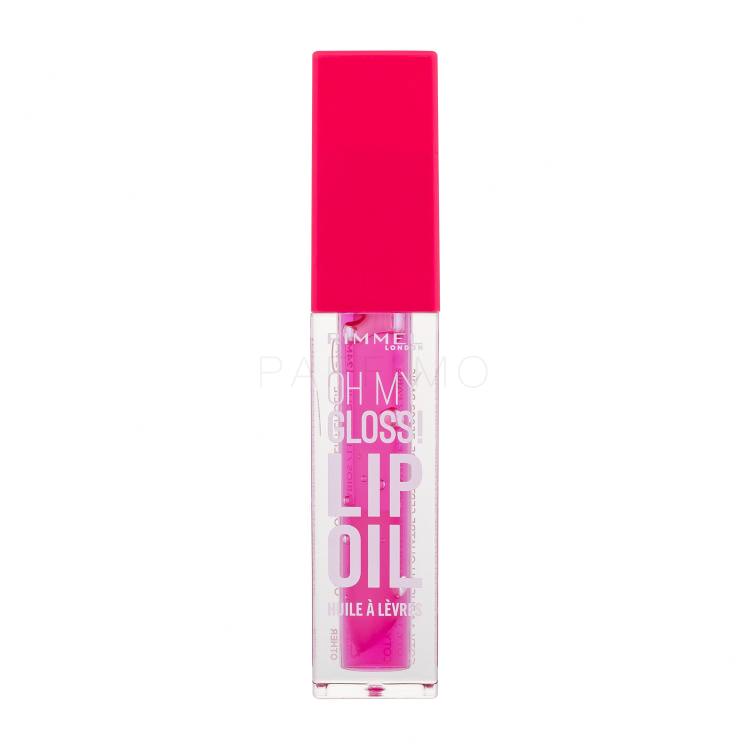 Rimmel London Oh My Gloss! Lip Oil Olio labbra donna 4,5 ml Tonalità 003 Berry Pink