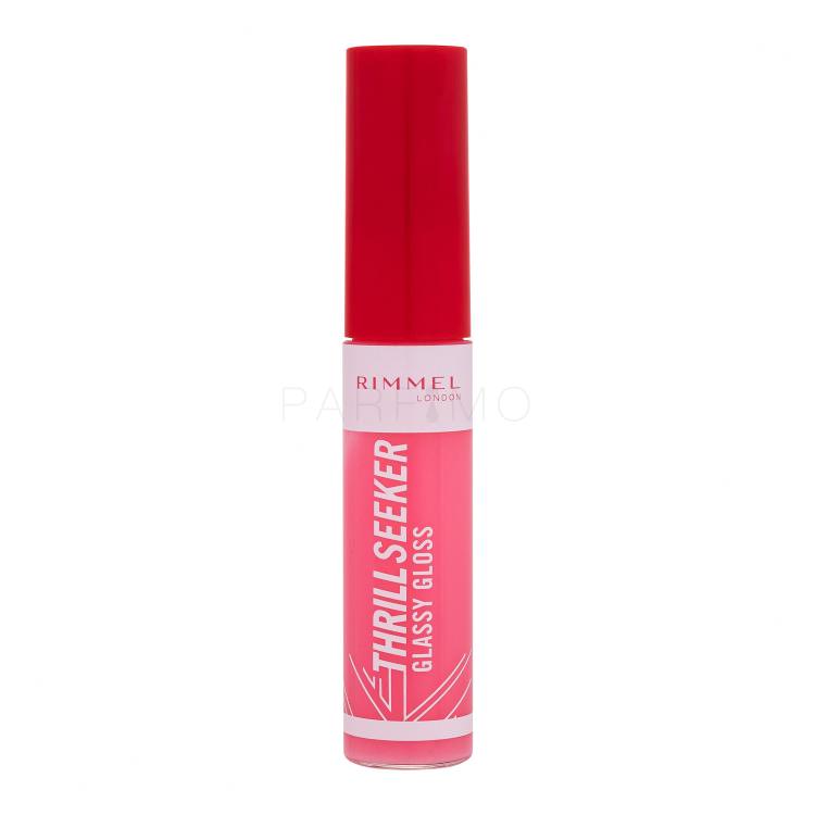 Rimmel London Thrill Seeker Glassy Gloss Lucidalabbra donna 11 ml Tonalità 150 Pink Candy