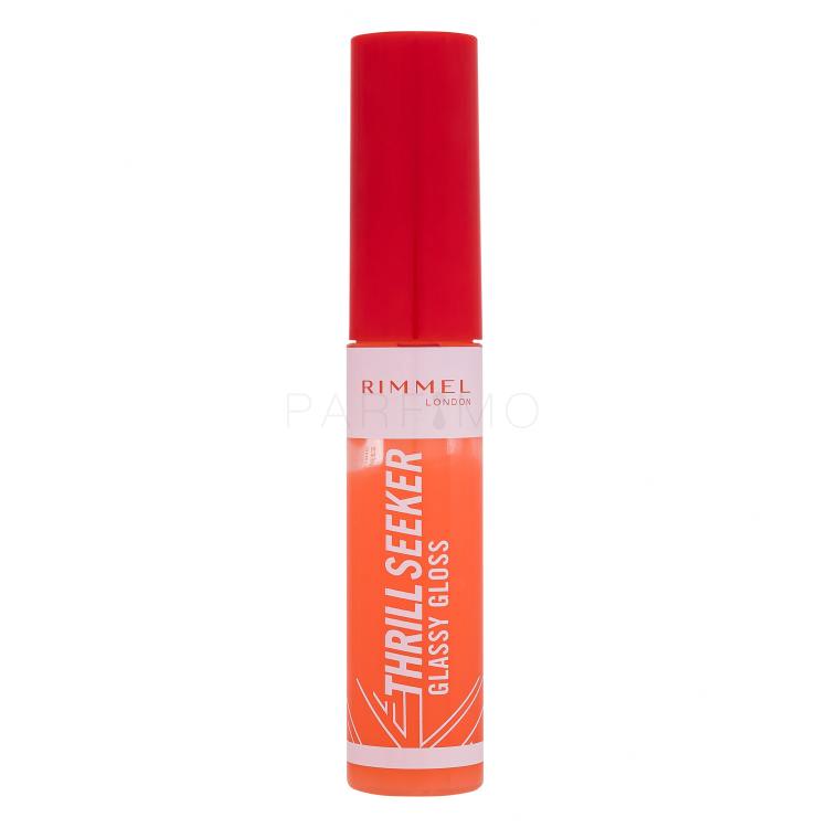 Rimmel London Thrill Seeker Glassy Gloss Lucidalabbra donna 11 ml Tonalità 250 Peachy Vibes