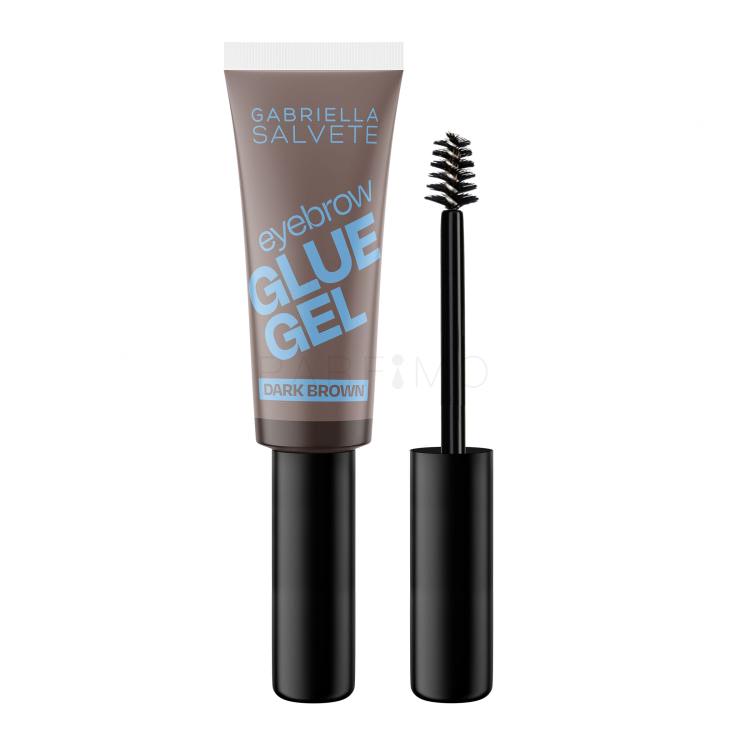 Gabriella Salvete Denim Story Brow Style Eyebrow Glue Gel Mascara sopracciglia donna 6 ml Tonalità Dark Brown