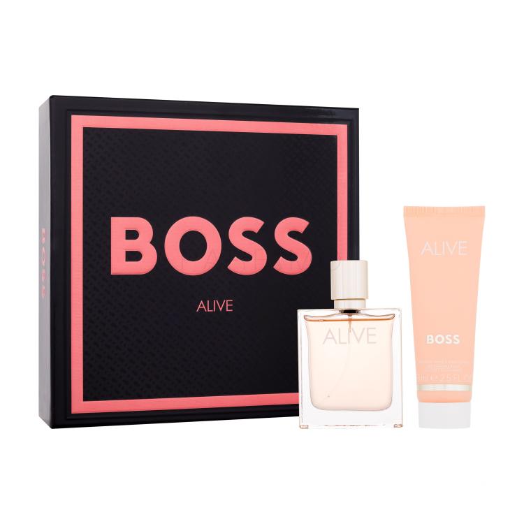 HUGO BOSS BOSS Alive SET3 Pacco regalo eau de parfum 50 ml + crema corpo 75 ml