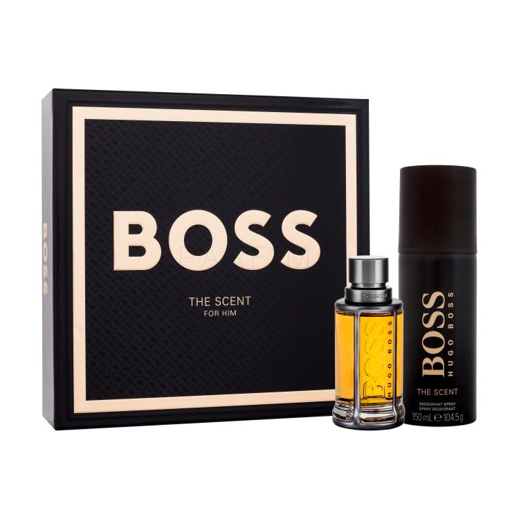 HUGO BOSS Boss The Scent 2015 SET3 Pacco regalo eau de toilette 50 ml + deodorante 150 ml