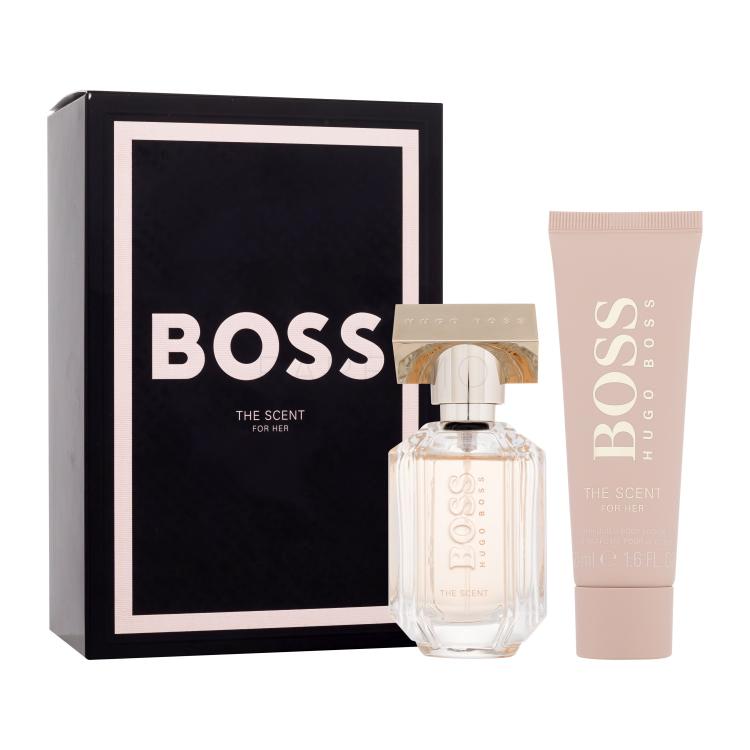 HUGO BOSS Boss The Scent 2016 SET3 Pacco regalo eau de parfum 30 ml + crema corpo 50 ml