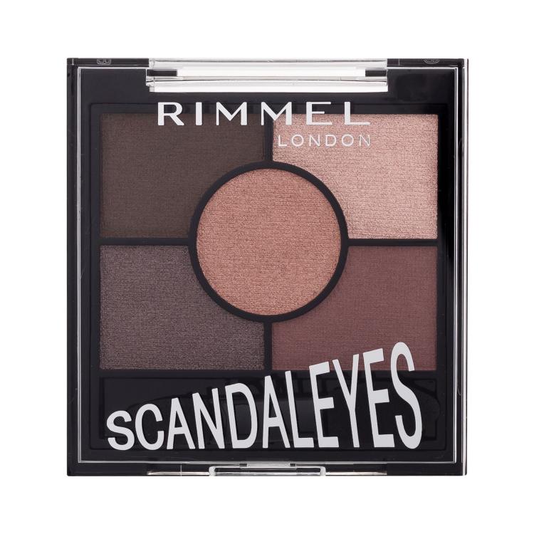 Rimmel London Scandaleyes 5 Pan Eyeshadow Palette Ombretto donna 3,8 g Tonalità 003 Rose Quartz