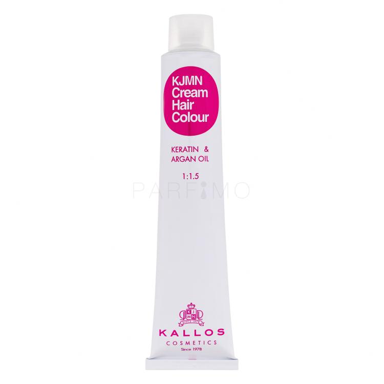 Kallos Cosmetics KJMN Cream Hair Colour Keratin &amp; Argan Oil Tinta capelli donna 100 ml Tonalità 6.53 Chocolate