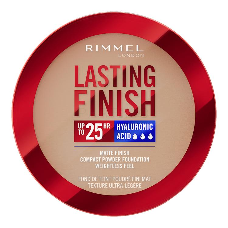 Rimmel London Lasting Finish 25H Compact Powder Foundation SPF20 Fondotinta donna 7 g Tonalità 007 Golden Beige