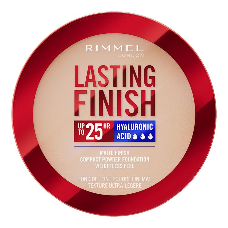 Rimmel London Lasting Finish 25H Compact Powder Foundation SPF20 Fondotinta donna 7 g Tonalità 002 Pearl