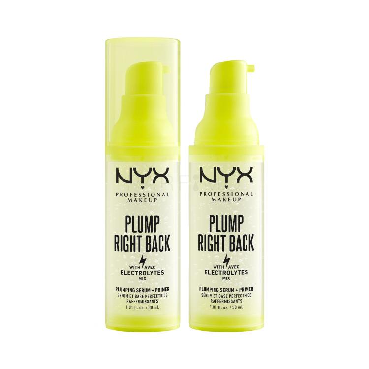 Set Base make-up NYX Professional Makeup Plump Right Back Plumping Serum + Primer