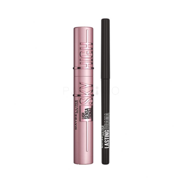 Set Mascara Maybelline Lash Sensational Sky High + Matita occhi Maybelline Lasting Drama Automatic Gel Pencil