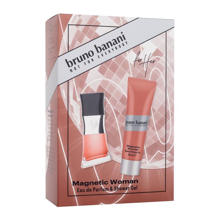 Bruno Banani Magnetic Woman Pacco regalo eau de parfum 100 ml + doccia schiuma 50 ml