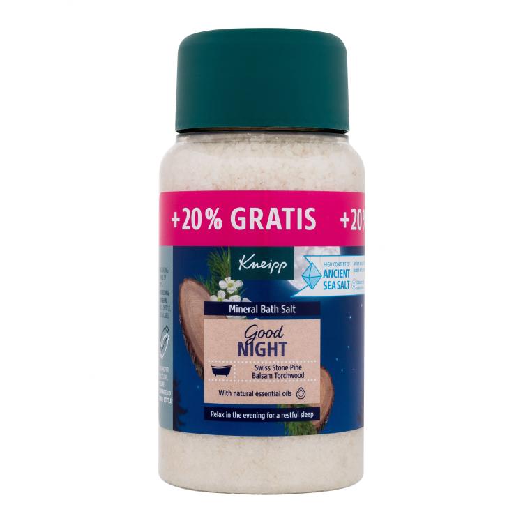 Kneipp Good Night Mineral Bath Salt Sale da bagno 600 g