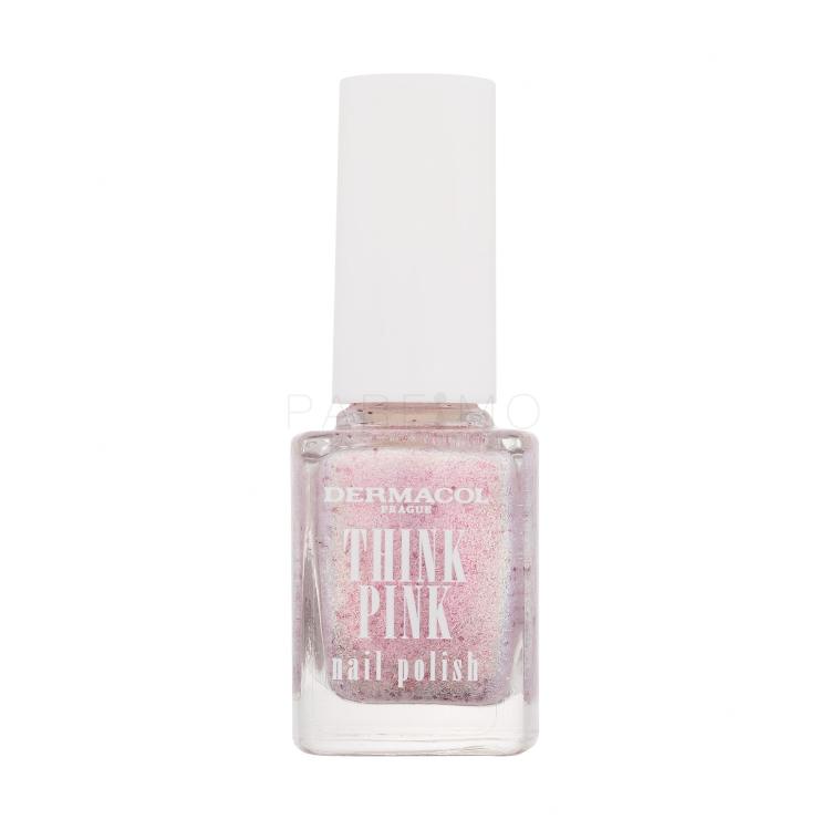 Dermacol Think Pink Nail Polish Smalto per le unghie donna 12 ml Tonalità 01