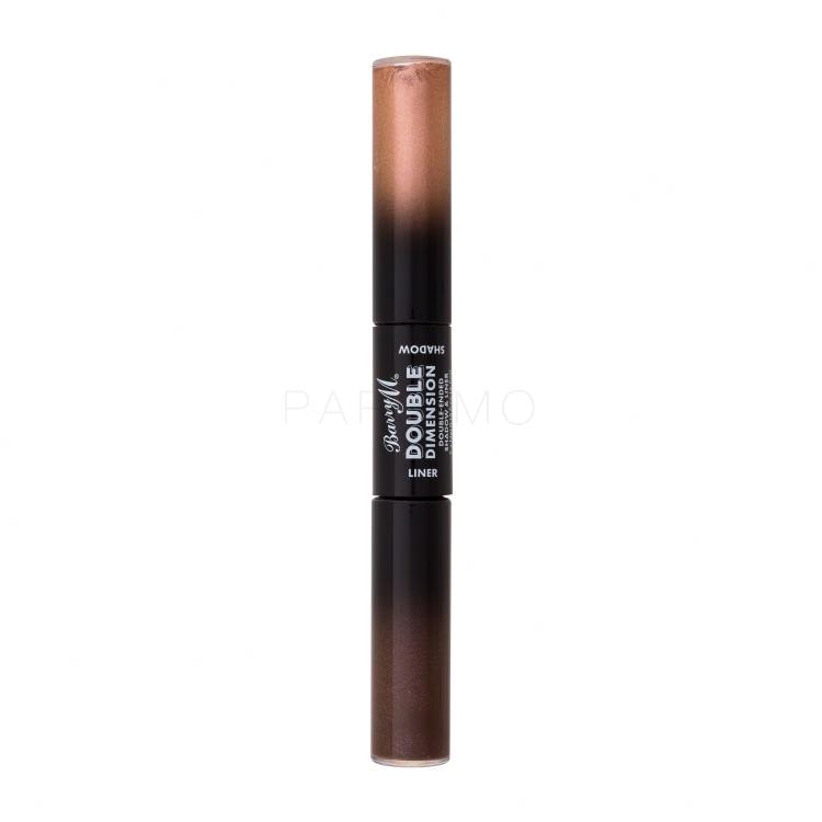 Barry M Double Dimension Double-Ended Shadow &amp; Liner Ombretto donna 9 ml Tonalità Infinite Bronze