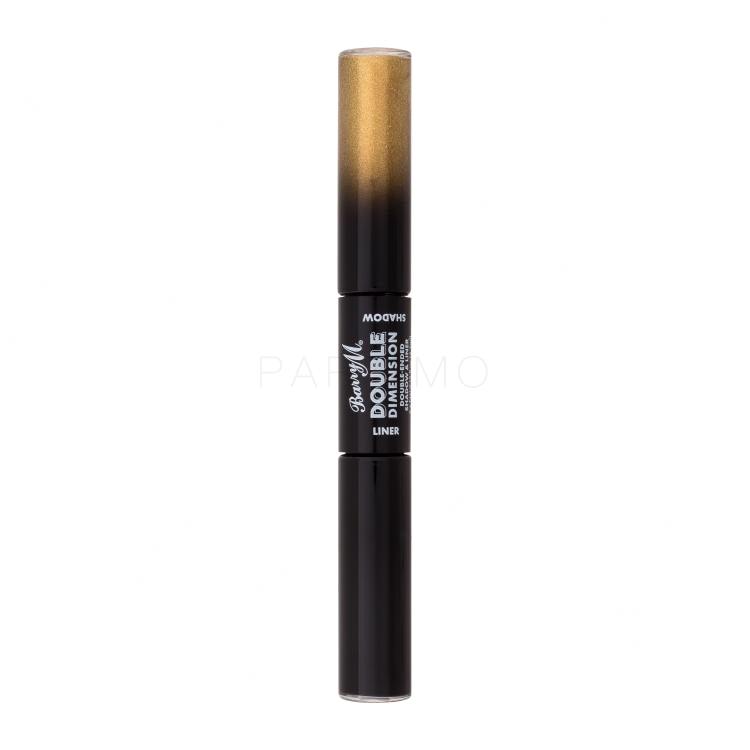 Barry M Double Dimension Double-Ended Shadow &amp; Liner Ombretto donna 9 ml Tonalità Gold Element