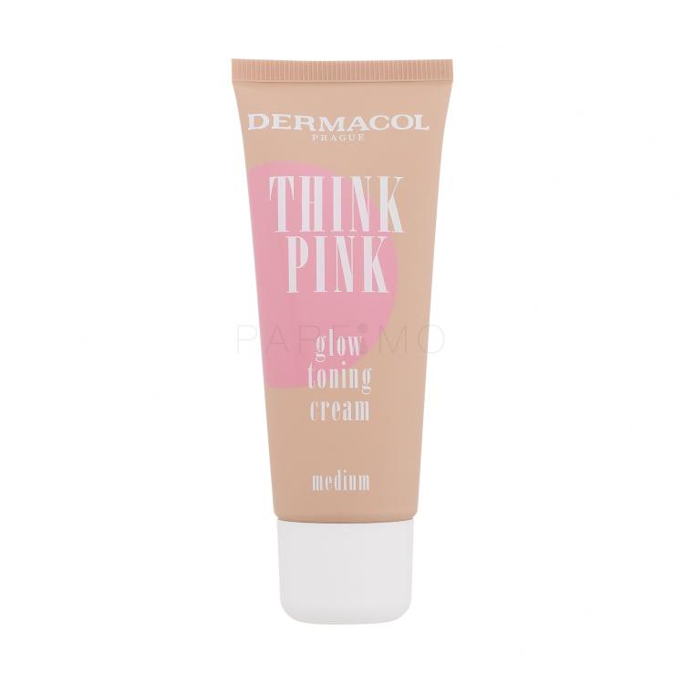 Dermacol Think Pink Glow Toning Cream BB cream donna 30 ml Tonalità 2 Medium