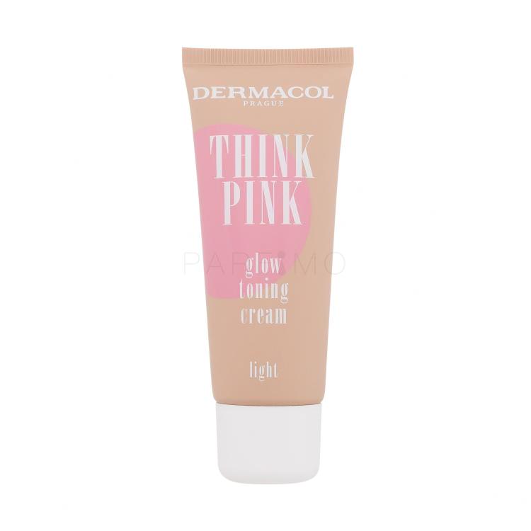 Dermacol Think Pink Glow Toning Cream BB cream donna 30 ml Tonalità 1 Light