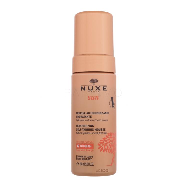 NUXE Sun Moisturizing Self-Tanning Mousse Prodotti autoabbronzanti 150 ml