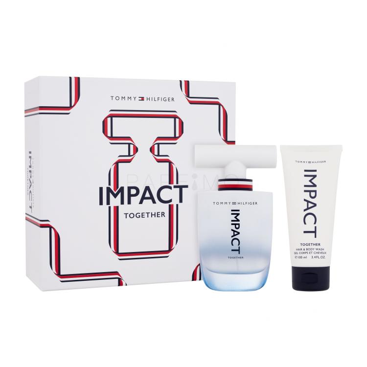 Tommy Hilfiger Impact Together Pacco regalo eau de toilette 100 ml + gel doccia 100 ml