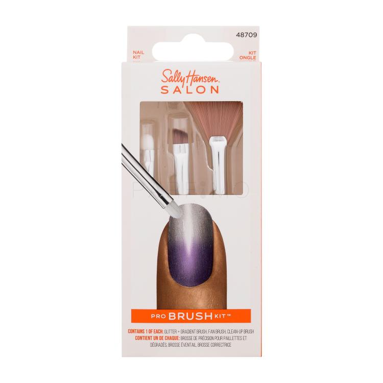 Sally Hansen Salon Pro Brush Kit Pennelli make-up donna Set