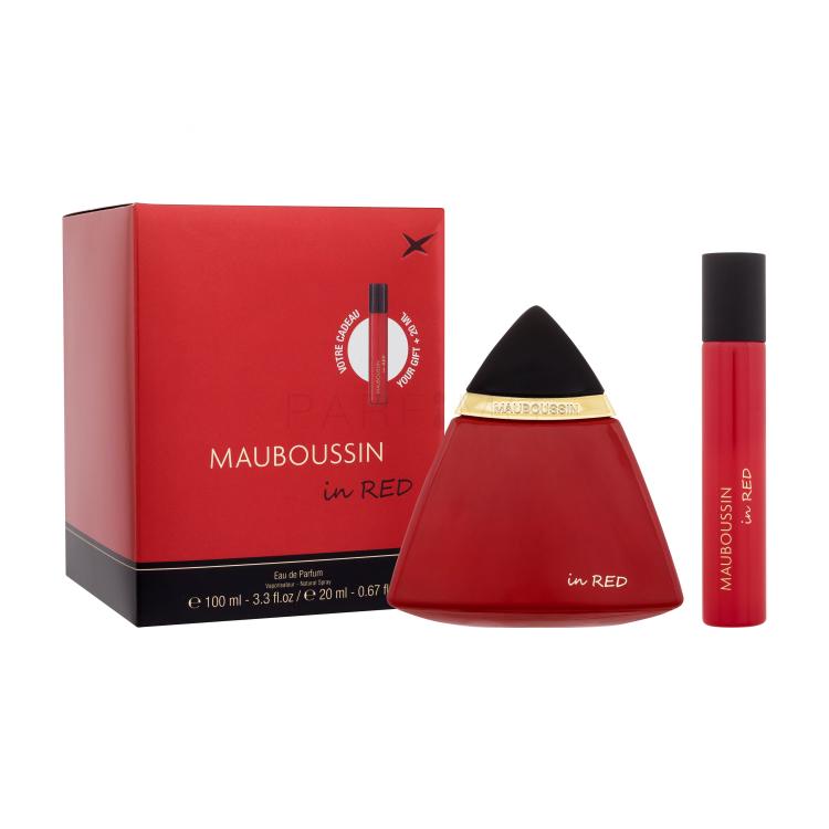 Mauboussin Mauboussin in Red Pacco regalo eau de parfum 100 ml + eau de parfum 20 ml