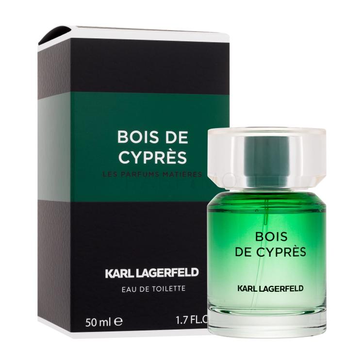 Karl Lagerfeld Les Parfums Matières Bois de Cyprès Eau de Toilette uomo 50 ml