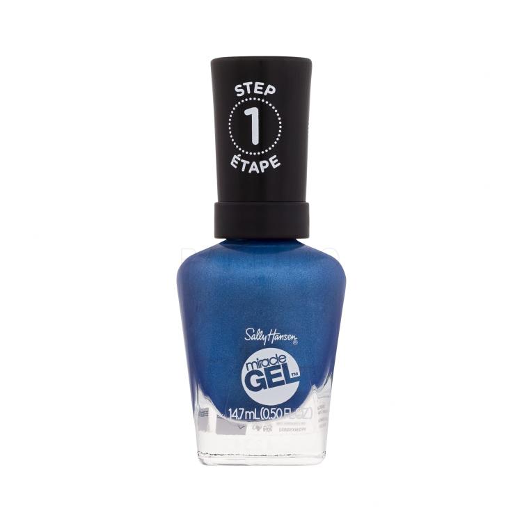 Sally Hansen Miracle Gel Smalto per le unghie donna 14,7 ml Tonalità 646 Blues Cruise