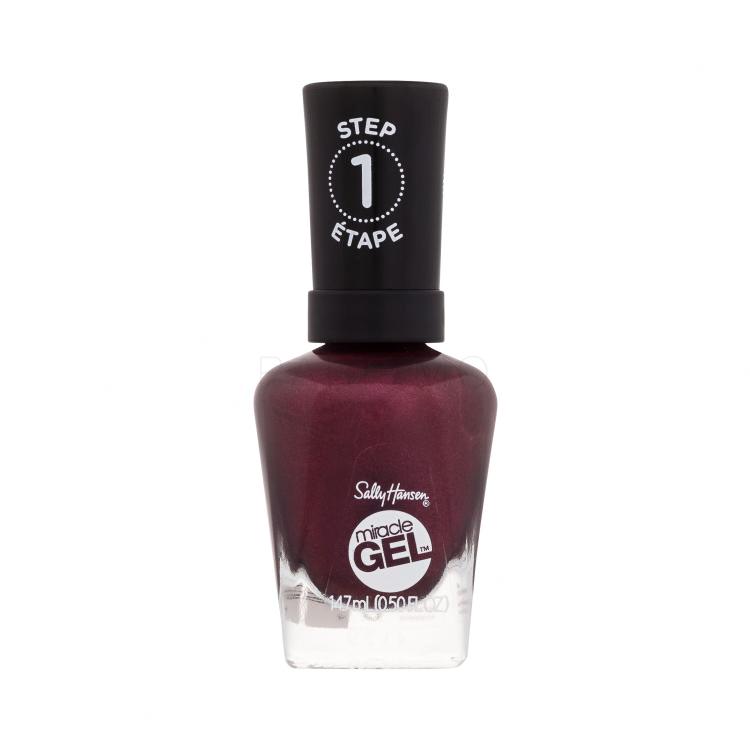 Sally Hansen Miracle Gel Smalto per le unghie donna 14,7 ml Tonalità 482 Walk The Wine