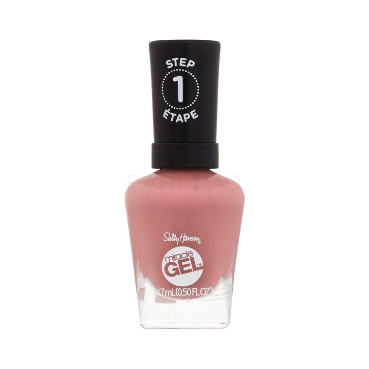 Sally Hansen Miracle Gel Smalto per le unghie donna 14,7 ml Tonalità 252 Rose &amp; Shine