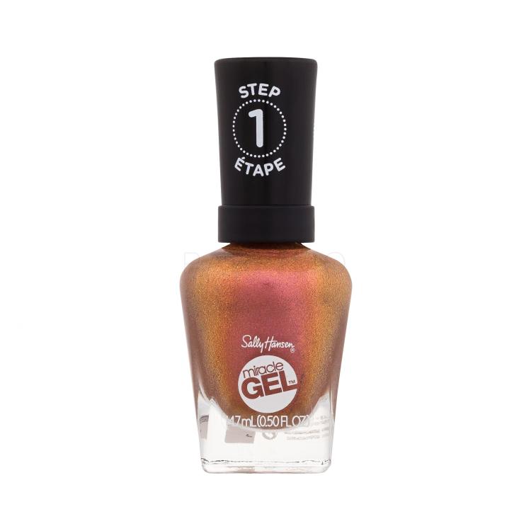 Sally Hansen Miracle Gel Smalto per le unghie donna 14,7 ml Tonalità 382 Sundown Socialite