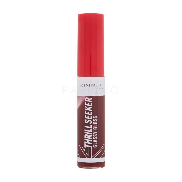 Rimmel London Thrill Seeker Glassy Gloss Lucidalabbra donna 10 ml Tonalità 750 Frosted Berry