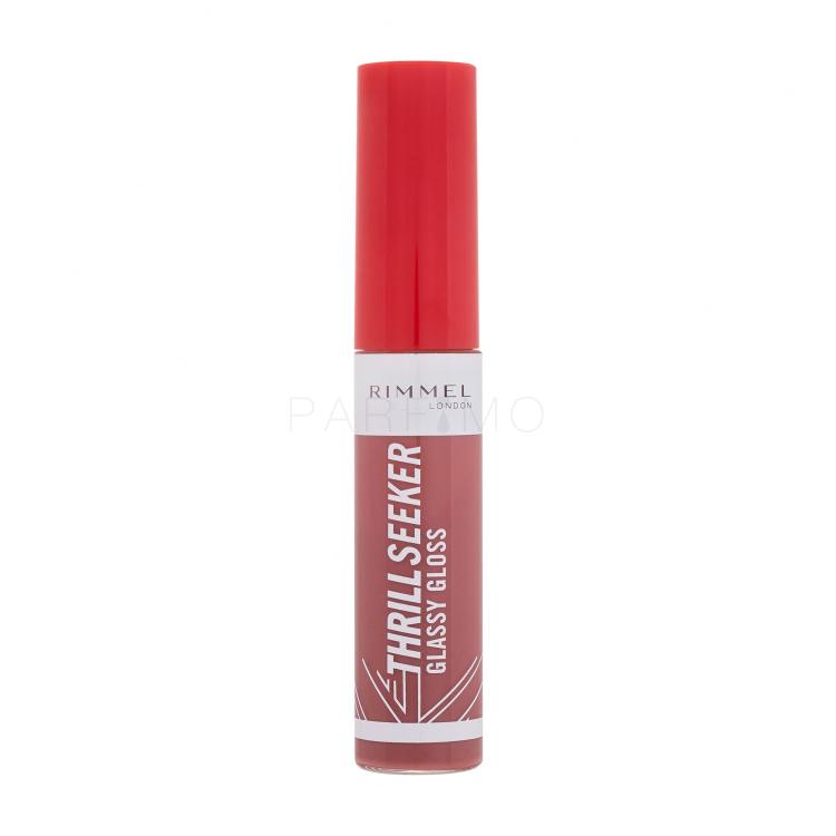 Rimmel London Thrill Seeker Glassy Gloss Lucidalabbra donna 10 ml Tonalità 700 Sprinkled Sugar