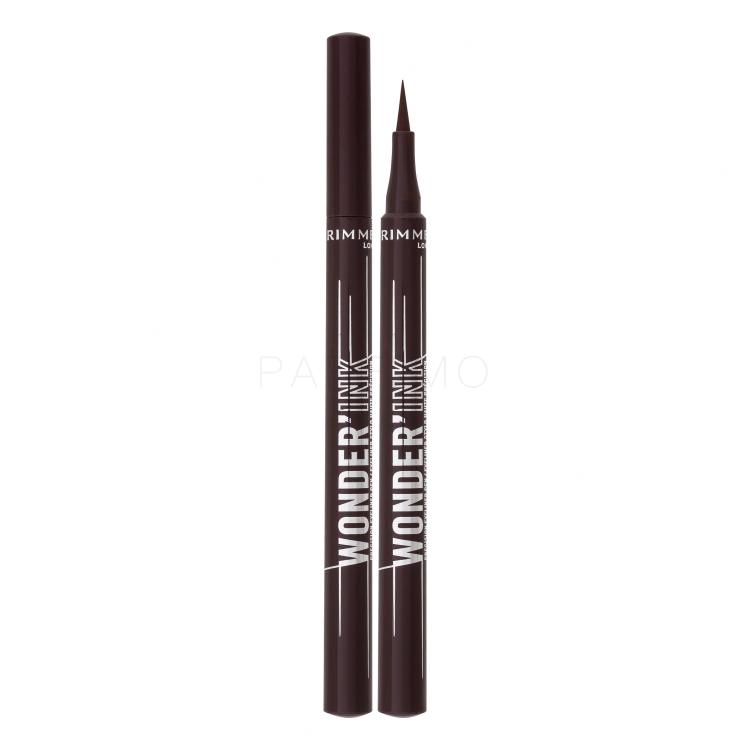 Rimmel London Wonder Ink Eyeliner donna 1 ml Tonalità 002 Spiced Chestnut