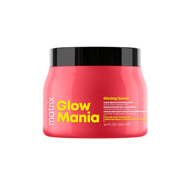 Matrix Glow Mania Glazing Queen Mask Maschera per capelli donna 500 ml