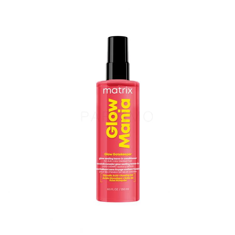 Matrix Glow Mania Glow Gatekeeper Leave-In Conditioner Spray curativo per i capelli donna 250 ml