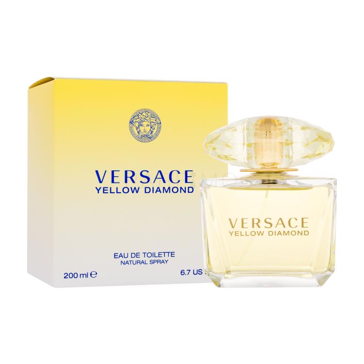 Versace Yellow Diamond Eau de Toilette donna 200 ml