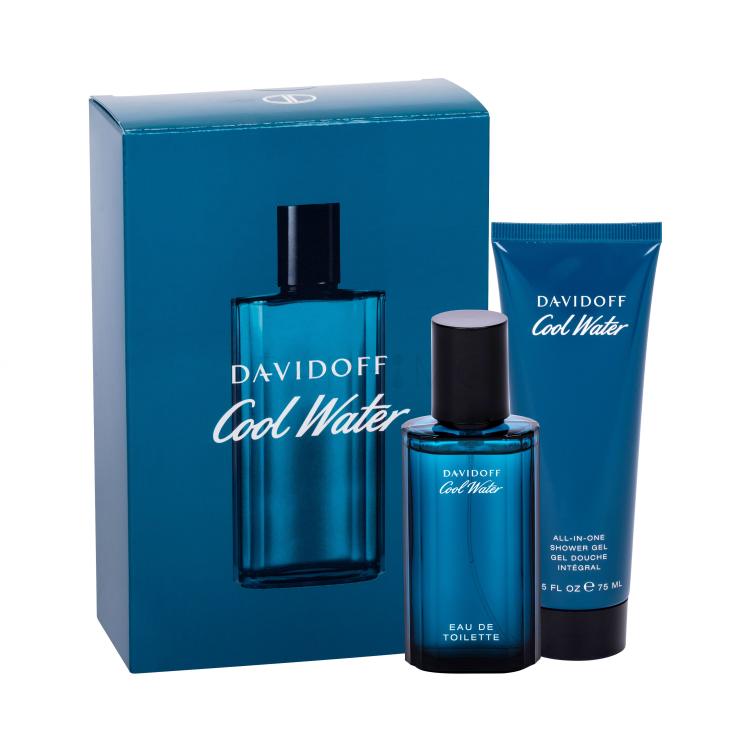 Davidoff Cool Water Pacco regalo Eau de Toilette 40 ml + doccia gel 75 ml