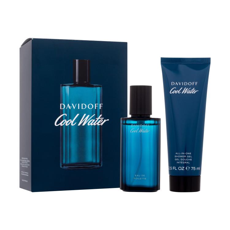 Davidoff Cool Water Pacco regalo Eau de Toilette 40 ml + doccia gel 75 ml