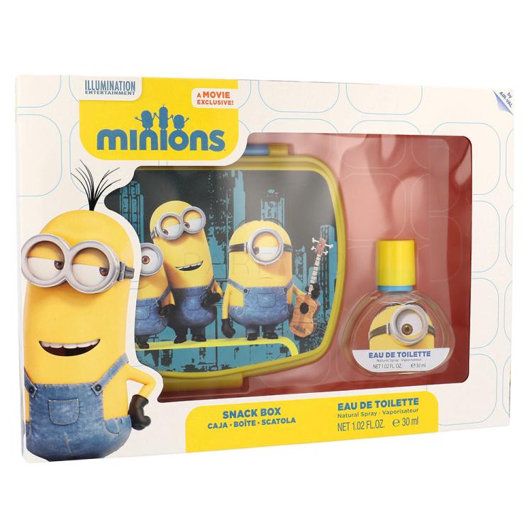 Minions Minions Pacco regalo Eau de Toilette 30 ml + scatola per la merenda