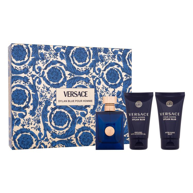 Versace Pour Homme Dylan Blue Pacco regalo Eau de Toilette 50 ml + doccia gel 50 ml + balsamo dopobarba 50 ml