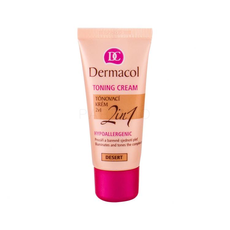 Dermacol Toning Cream 2in1 BB cream donna 30 ml Tonalità Desert